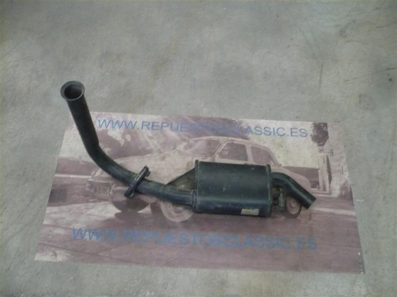 1906 SILENCIOSO DELANTERO ESCAPE FORD FIESTA 1300 SPORT, GHIA (76-83) MKI