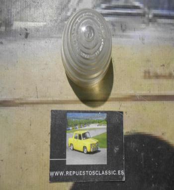 PI266 PI4 TULIPA PILOTO REDONDO LUZ POSICION CAMION AUTOBUS REMOLQUE TRACTOR CARAVANA COLOR BLANCO ROSCA EXTERIOR MEDIDA 51x45mm