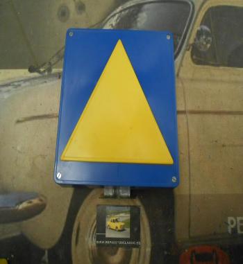 PI306 PI4 TRIANGULO LUMINOSO SEÑALIZACION REMOLQUE CAMION CLASICO PEGASO BARREIROS DAF EBRO