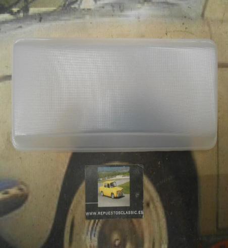 PI338* PI4 TULIPA RECAMBIO PLAFON LUZ INTERIOR UNIVERSAL CAMION AUTOBUS CARAVANA MARCA ARCOL 257 MEDIDA 227x115mm