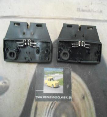 PI354 PI4 JUEGO SOPORTE 90º PORTABOMBILLA PILOTO LATERAL RECTANGULAR LUZ BALIZA CAMION REMOLQUE HELLA 2PS006717061 PARA TULIPA D
