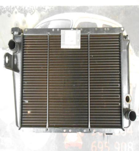 RAM12P1 RADIADOR MOTOR RENAULT 5 LT, GTL, TS, TX, ALPINE TURBO 43x28X45 mm COBRE