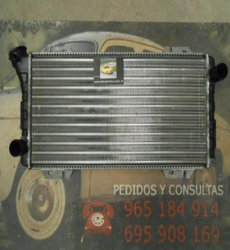 RAM97P4 RADIADOR MOTOR FORD FIESTA MKI 1.6 XR2 - 1.3 76--> ALUMINIO  MEDIDA 500x230x35mm REF. VALEO 883955