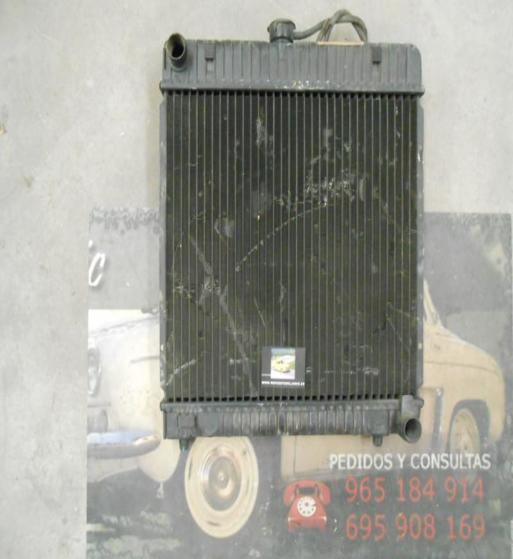RAM102P4 RADIADOR MOTOR MERCEDES W123 W126 MEDIDA 490x430x35mm REF.VALEO: 883777