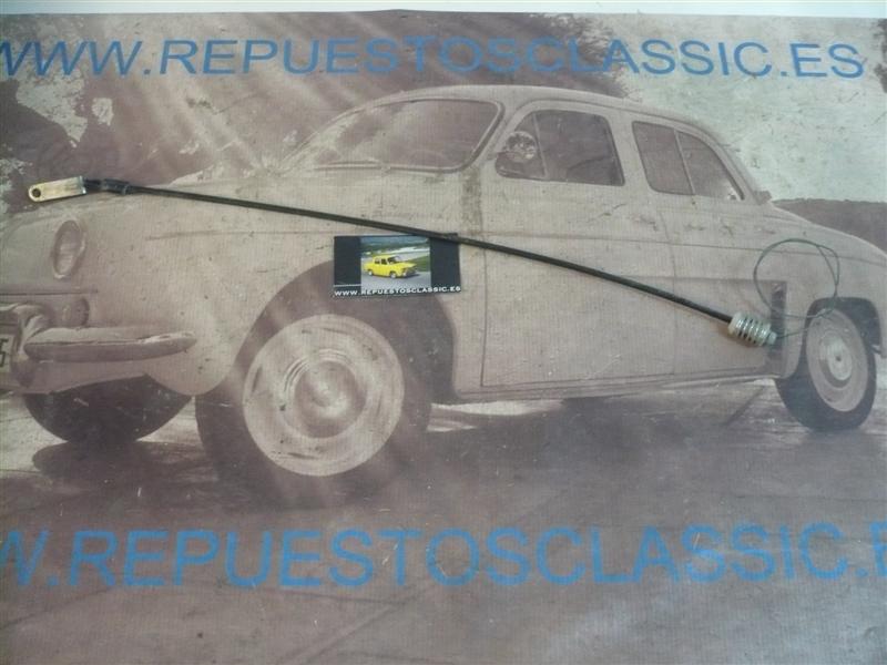3587 MANDO CABLE CAPO DELANTERO RENAULT 5, 7