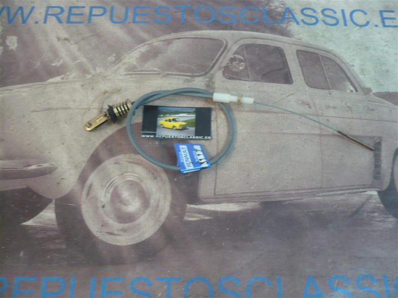3117 MANDO CABLE ACELERADOR RENAULT 12 TS Y SUPER 740 mm