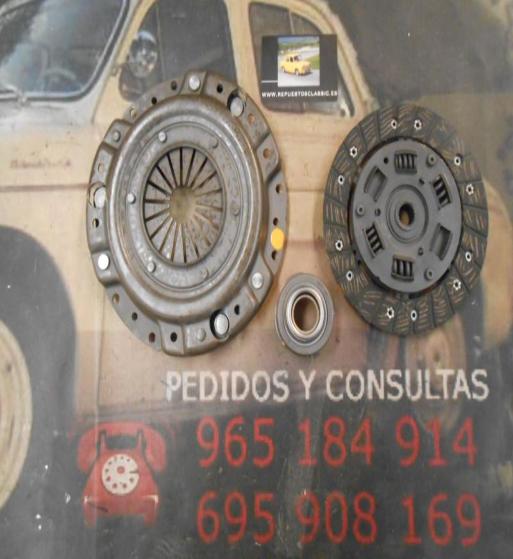 KE62 KIT EMBRAGUE RENAULT 18, 21, 25, TRAFIC DIESEL MEDIDA DISCO 200X21X24,1 REF. VALEO 627405