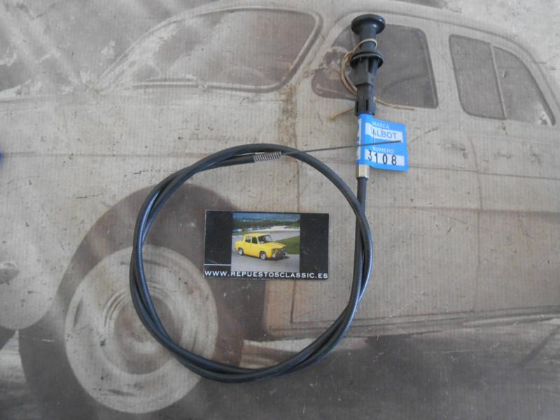 3108 MANDO CABLE STARTER SIMCA 1200 TI