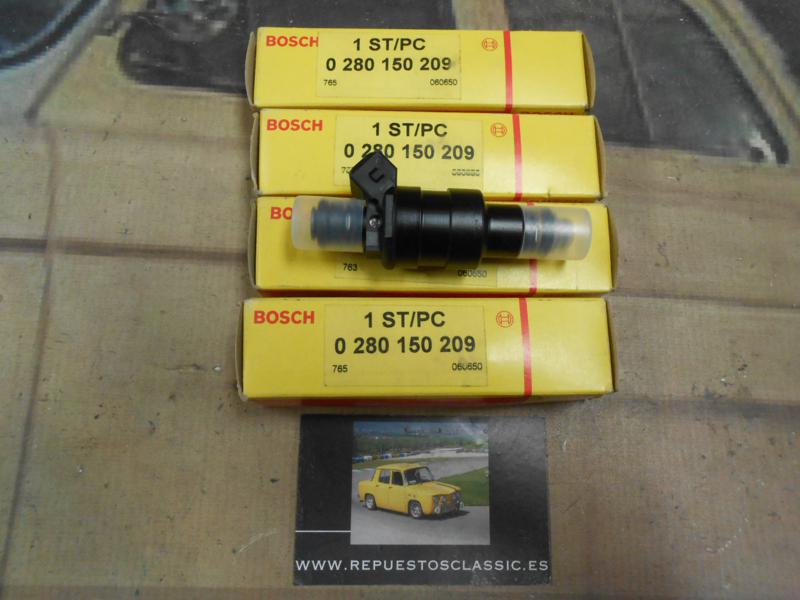 JUEGO 4 INJECTORES BOSCH 0280150209 BMW,, AUSTIN, ROVER, VOLVO P2BOSCH