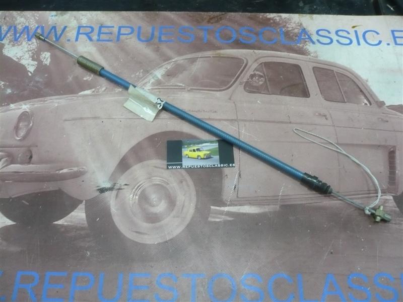 2579 CABLE MANDO EMBRAGUE RENAULT 4 SUPER (CAJA 354) 56 cm TOTAL 37 cm DE FUNDA