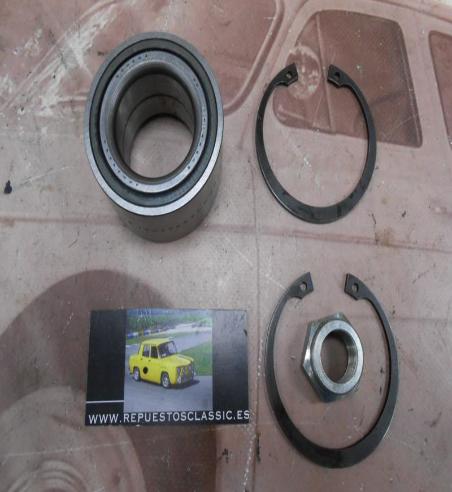 KR26 KIT RODAMIENTO RUEDA DELANTERA AUDI 80 72->79, VOLKSWAGEN PASSAT 73->80 REF. VAG 321498625 MEDIDA 39x68x37