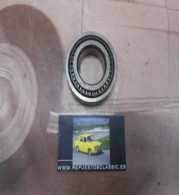 17x40x14/17,25 RODAMIENTO CONICO EJE PRIMARIO ANTERIOR Y POSTERIOR CAJA CAMBIOS RENAULT R4, 4L, R5, R6, R7