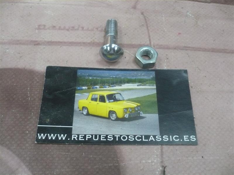 VR52 TORNILLO Y TUERCA PARAGOLPES RENAULT 4 Y 8