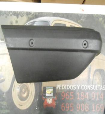PUN50 PUNTERA PARAGOLPES TRASERO IZQUIERDO TALBOT 150 FELINO CON SPOILER, COLOR NEGRO