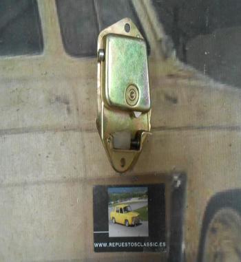 CER31* CERRADURA TRASERA DERECHA RENAULT 6 , 12 SIN PULSADOR