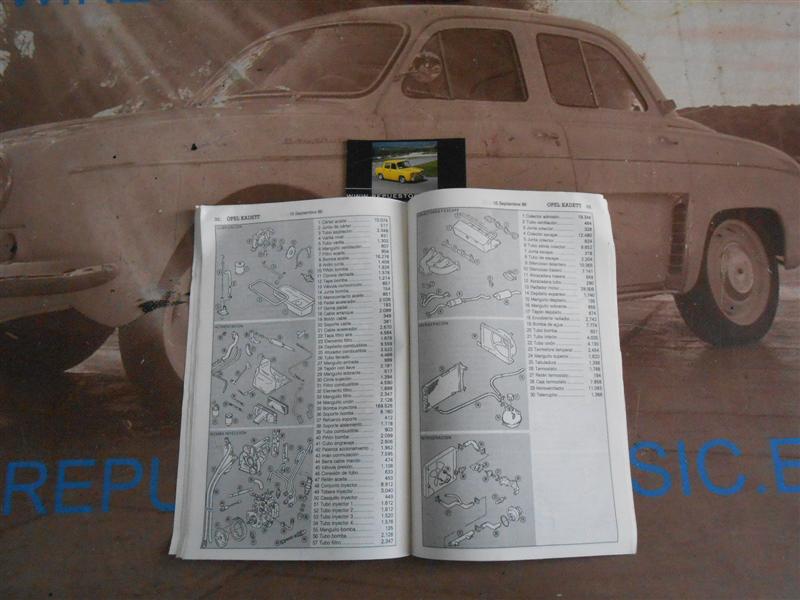 L17 MANUAL ORIGINAL DE TALLER OPEL CORSA, KADETT