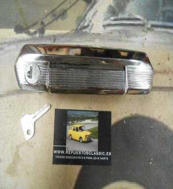 MAN153 MANETA EXTERIOR DELANTERA DERECHA SEAT 124, 1430 CON LLAVE