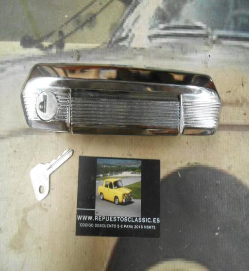 MAN153 MANETA EXTERIOR DELANTERA DERECHA SEAT 124, 1430 CON LLAVE