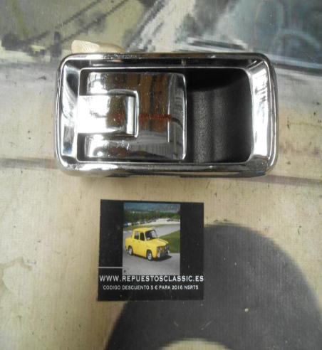 MAN193 MANETA EXTERIOR TRASERA DERECHA SEAT 132, 1200 CROMO