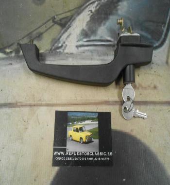 MAN239 MANETA EXTERIOR IZQUIERDA EBRO SERIE M , L CON LLAVE