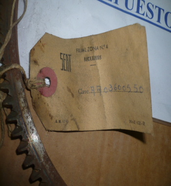 CORONA VOLANTE MOTOR SEAT 1400 ORIGINAL SEAT