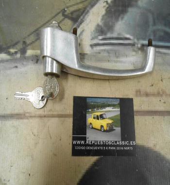 MAN260 MANETA EXTERIOR DKW ALUMINIO CON LLAVE