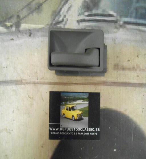 MAN295 MANETA INTERIOR APERTURA PUERTA DERECHA OPEL KADETT E, CORSA A COLOR GRIS