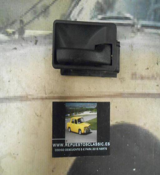 MAN299 MANETA INTERIOR APERTURA PUERTA DERECHA OPEL KADETT E, CORSA A, COLOR NEGRO
