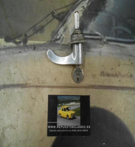 MAN322 MANETA EXTERIOR DELANTERA CITROEN 2cv, ALUMINIO, CON LLAVE