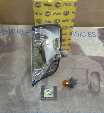 H359P4 PILOTO INTERMITENTE DELANTERO DERECHO BLANCO MERCEDES W124 HELLA 2BA004693041