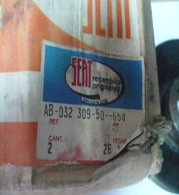 POLEA CIGÜEÑAL SEAT 1400