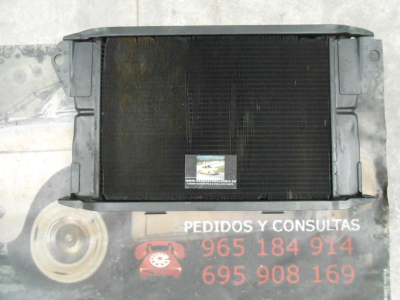 RAM115P1 RADIADOR MOTOR RENAULT 6 PANEL 40x28cm COBRE