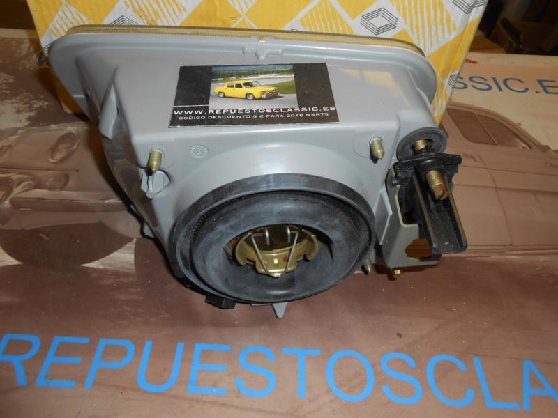 OR19 FARO DERECHO H4 RENAULT SUPERCINCO ORIGINAL RENAULT REF. 7701030640 VALEO 061307