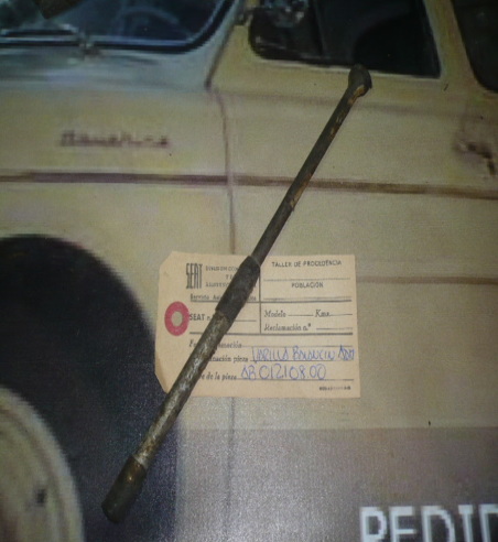 P1500 AB01210800 VARILLA EMPUJADORA BALANCIN ADMISION SEAT 1400