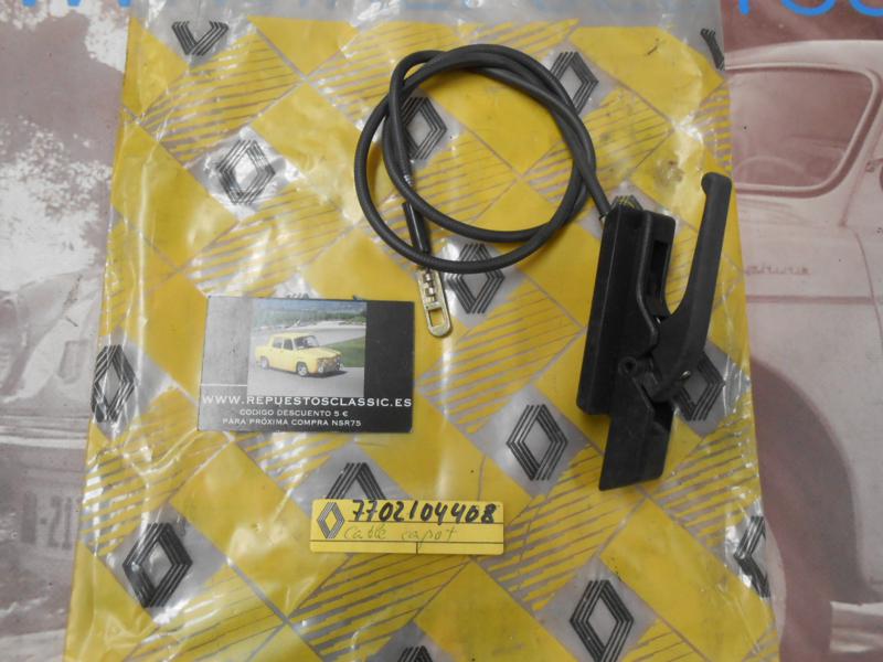 OR171 CABLE CAPO COMPLETO RENAULT 5 (1247) ORIGINAL RENAULT REF. 7702104408