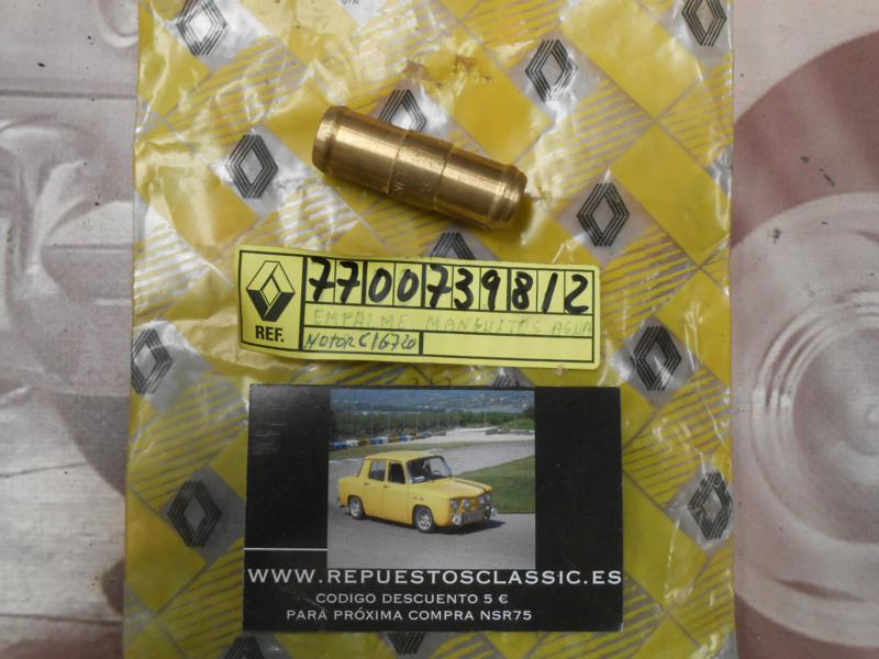 OR179 VALVULA TERMOSTATICA CARBURADOR RENAULT 19, 21, SUPERCINCO (MOTOR C1G720) ORIGINAL RENAULT REF.7700739812