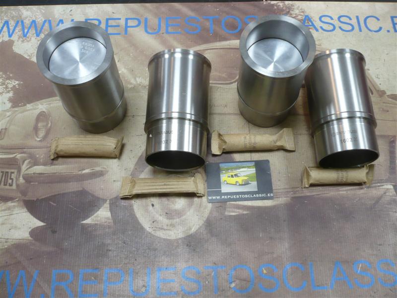 19 EQUIPO MOTOR COMPLETO 75 mm RENAULT 14, PEUGEOT 104 1218 cc CABEZA PLANA