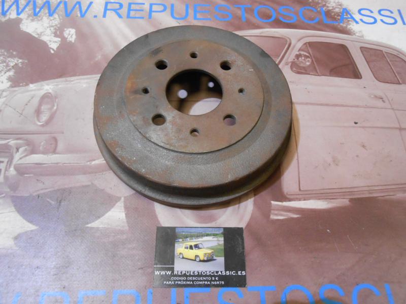 TAM15 TAMBOR FRENO SEAT 600, 850, 133, FIAT 126