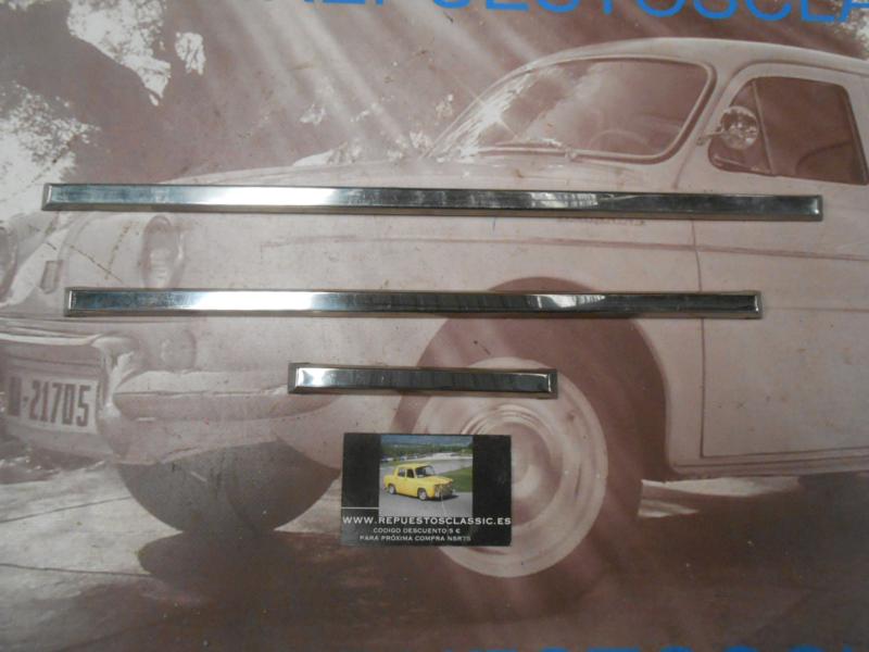 MOL32* JUEGO MOLDURAS ALETA TRASERA DERECHA SEAT 1430 METAL