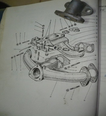 COF03 AB 03212951 TUBO CULATA CON COLECTOR ADMISION SEAT 1400