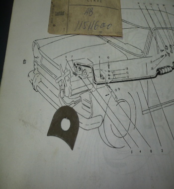 COF03 AB 11511600 KIT CHAPAS SEGURIDAD COLECTOR ESCAPE SEAT 1400 (3 UNIDADES)