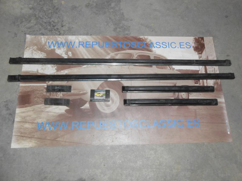 MOL66 JUEGO MOLDURAS LATERALES PEGADAS SEAT 128 , MEDIDAS 110 , 30 , 11,5 cm