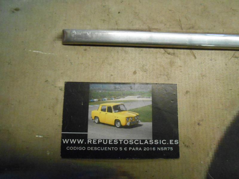 MOL67*4 MOLDURA METAL TIPO RENAULT 4 , 6 , 8 , 10 , 12 LARGO 126,5 cm