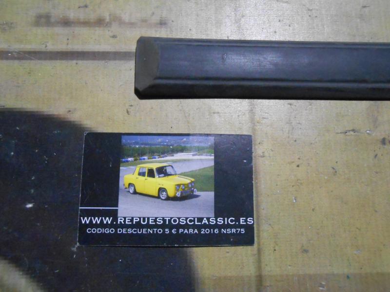 MOL79* MOLDURA GOMA AUTOADHESIVA PUERTA IZQUIERDA RENAULT 5 3 PUERTAS LARGO 116 cm