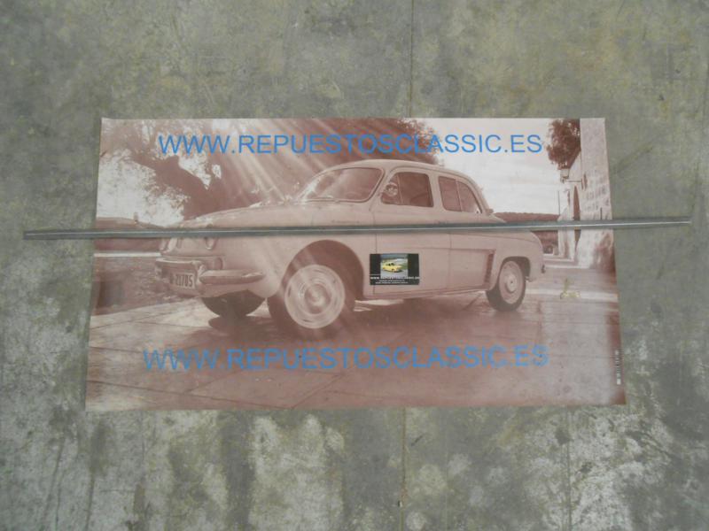 MOL01* MOLDURA TIPO RENAULT 8 , 10 LARGO 117 cm