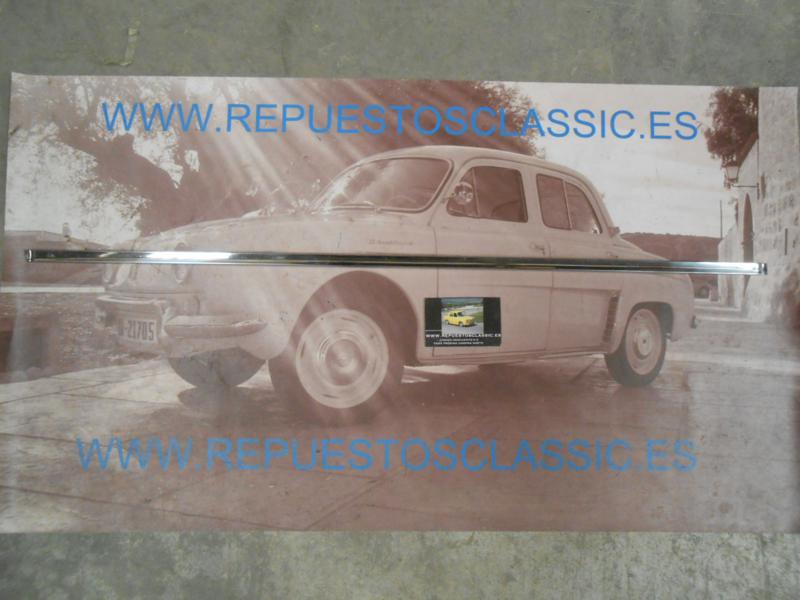 MOL85* MOLDURA PUERTA TRASERA DERECHA SIMCA 1000 LARGO 84 cm
