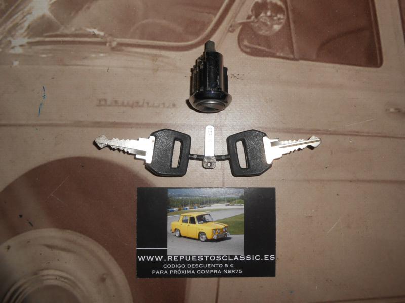 CM38 CERRADURA PUERTA PEUGEOT 505 CON LLAVES REF. 917060