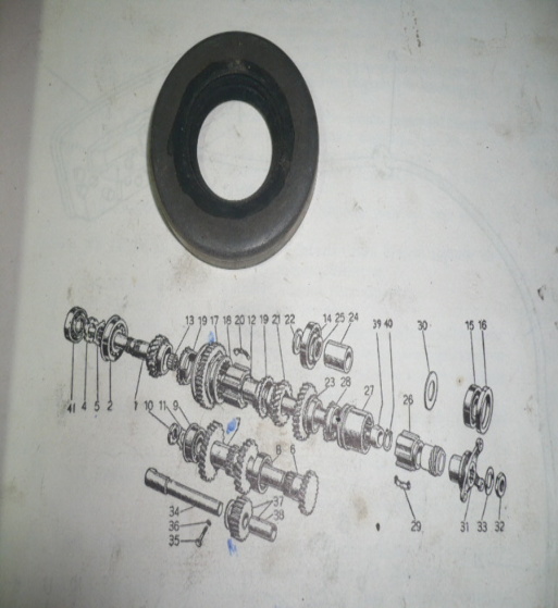 RETEN EJE EMBRAGUE SEAT 1400