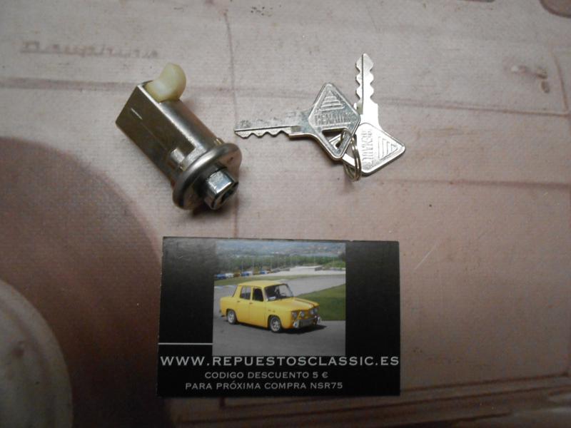 CM51 CERRADURA GUANTERA RENAULT 12 CON LLAVES