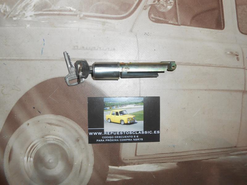 CM60 BOMBIN CERRADURA PUERTA RENAULT 7 Y 5 5p CON LLAVES